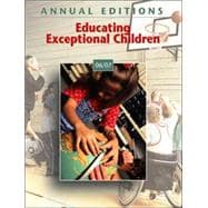 Annual Editions: Educating Exceptional Children 06/07,9780073545813 Annual Editions: Educating Exceptional Children 06/07,9780073545813