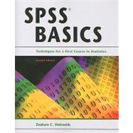 SPSS Basics : Techniques for a First Course in Statistics,9781884585821 SPSS Basics : Techniques for a First Course in Statistics,9781884585821