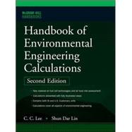 Handbook of Environmental Engineering Calculations 2nd Ed., 9780071475839