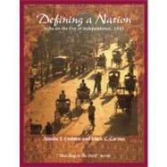 Defining a Nation India on the Eve of Independence 1945: Reacting to the Past,9780321355850 Defining a Nation India on the Eve of Independence 1945: Reacting to the Past,9780321355850