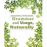 Grammar and Usage, Naturally,9781285445861 Grammar and Usage, Naturally,9781285445861