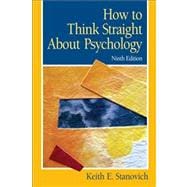 How To Think Straight About Psychology,9780205685905 How To Think Straight About Psychology,9780205685905