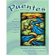 Puentes : Spanish for Intensive and High-Beginner Courses,9780838425916 Puentes : Spanish for Intensive and High-Beginner Courses,9780838425916