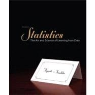 Statistics : The Art and Science of Learning from Data, 9780321755940