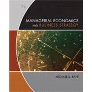 Managerial Economics & Business Strategy,9780073375960 Managerial Economics & Business Strategy,9780073375960