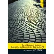 Social Research Methods: Qualitative and Quantitative Approa..., 9780205615964