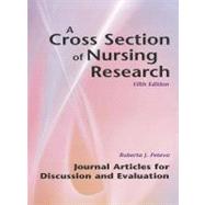 A Cross Section of Nursing Research,9781884585968 A Cross Section of Nursing Research,9781884585968