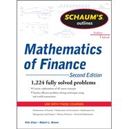 Schaum's Outline of Mathematics of Finance, Second Edition, 9780071756051