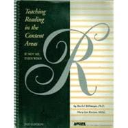 Teaching Reading in the Content Areas : If Not Me, Then Who?,9781893476059 Teaching Reading in the Content Areas : If Not Me, Then Who?,9781893476059