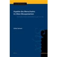 Aspekte Des Menschseins Im Alten Mesopotamien: Eine Studie Z..., 9789004226135
