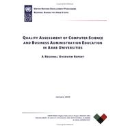 Quality Assessment of Computer Science and Business Administ..., 9789211046212