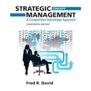 Strategic Management : A Competitive Advantage Approach, Con..., 9780132666213