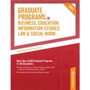 Peterson's Graduate Programs in Business, Education, Informa..., 9780768936254