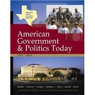 Central Texas College American Government, 2011-2012 Edition,9781111836269 Central Texas College American Government, 2011-2012 Edition,9781111836269