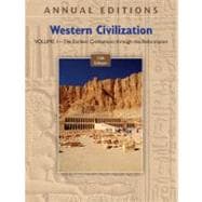 Annual Editions: Western Civilization, Volume 1: The Earliest Civilizations through the Reformation, 15/e,9780073516332 Annual Editions: Western Civilization, Volume 1: The Earliest Civilizations through the Reformation, 15/e,9780073516332