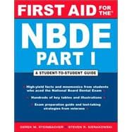 First Aid for the NBDE Part I : A Student-to-Student Guide,9780071456371 First Aid for the NBDE Part I : A Student-to-Student Guide,9780071456371