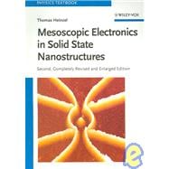 Mesoscopic Electronics in Solid State Nanostructures, 2nd, C..., 9783527406388
