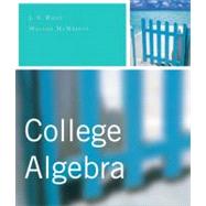 College Algebra,9780321296443 College Algebra,9780321296443