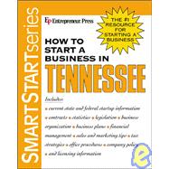 How to Start a Business in Tennessee,9781932156508 How to Start a Business in Tennessee,9781932156508
