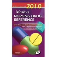 Mosby's 2010 Nursing Drug Reference,9780323066518 Mosby's 2010 Nursing Drug Reference,9780323066518