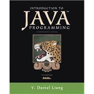 Introduction to Java Programming, Comprehensive Version, 9780132936521