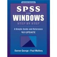 Spss for Windows Step by Step: A Simple Guide and Reference, 9.0 Update,9780205316557 Spss for Windows Step by Step: A Simple Guide and Reference, 9.0 Update,9780205316557