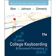 Ober: Kit 2: (Lessons 61-120) w/ Word 2010 Manual,9780077356576 Ober: Kit 2: (Lessons 61-120) w/ Word 2010 Manual,9780077356576