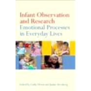 Observing Babies in Context : Infant Observation Research in..., 9780415616607