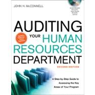 Auditing Your Human Resources Department : A Step-by-Step Gu..., 9780814416617