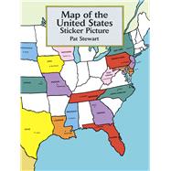Map of the United States Sticker Picture