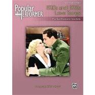 Popular Performer 1920s and 1930s Love Songs : The Best Roma..., 9780739056769