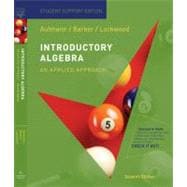 Aufmann Introductory Algebra Paperback Student Support Edition Seventhedition,9780547016795 Aufmann Introductory Algebra Paperback Student Support Edition Seventhedition,9780547016795