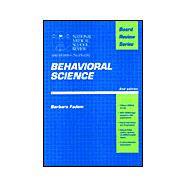 BRS Behavioral Science,9780683306811 BRS Behavioral Science,9780683306811