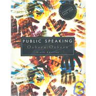 Public Speaking,9780618266838 Public Speaking,9780618266838