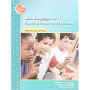 Oral Language and Early Literacy in Preschool : Talking, Rea..., 9780872076938