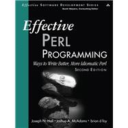Effective Perl Programming : Ways to Write Better, More Idio..., 9780321496942