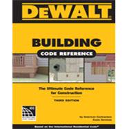 DEWALT Building Code Reference Based on the 2015  the 