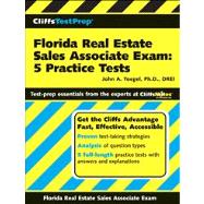 CliffsTestPrep Florida Real Estate Sales Associate Exam : 5 ..., 9780470037003