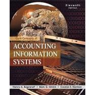 Core Concepts of Accounting Information Systems, 11th Edition,9780470507025 Core Concepts of Accounting Information Systems, 11th Edition,9780470507025