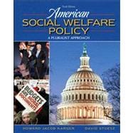 American Social Welfare Policy,9780205627080 American Social Welfare Policy,9780205627080