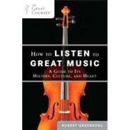 How to Listen to Great Music : A Guide to Its History, Culture, and Heart,9780452297081 How to Listen to Great Music : A Guide to Its History, Culture, and Heart,9780452297081