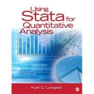 Using Stata for Quantitative Analysis,9781412997119 Using Stata for Quantitative Analysis,9781412997119