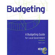 A Budgeting Guide for Local Government,9780873267137 A Budgeting Guide for Local Government,9780873267137