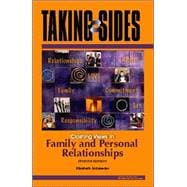 Taking Sides : Clashing Views in Family and Personal Relationships,9780073397146 Taking Sides : Clashing Views in Family and Personal Relationships,9780073397146