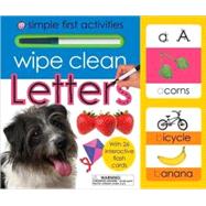 Simple First Activities Wipe Clean Letters,9780312507213 Simple First Activities Wipe Clean Letters,9780312507213