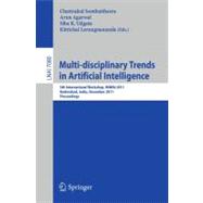 Multi-disciplinary Trends in Artificial Intelligence : 5th I..., 9783642257247