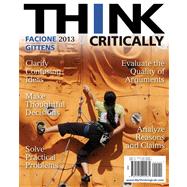THINK Critically Plus NEW MyThinkingLab -- Access Card Package,9780205907267 THINK Critically Plus NEW MyThinkingLab -- Access Card Package,9780205907267