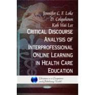 Critical Discourse Analysis of Interpersonal Online Learning..., 9781611227291