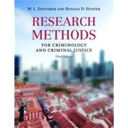 Research Methods for Criminology and Criminal Justice 3E, 9780763777326