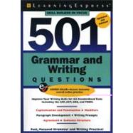 501 Grammar and Writing Questions : Fast, Focused Practice, 9781576857489